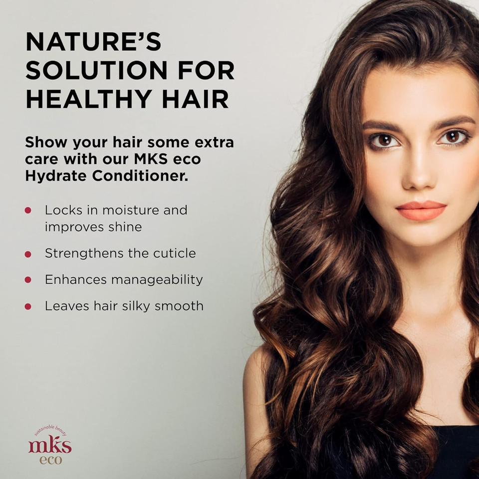 Earthly Body Mks Eco Hydrate Conditioner - Nourish & Moisturize Hair, Protect Against Breakage - Moroccan Argan Oil, Hemp Seed Oil - Vegan, Cruelty Free Earthly Body Mks Eco Hydrate Conditioner - Nourish & Moisturize Hair, Protect Against Breakage - Moroccan Argan Oil, Hemp Seed Oil - Vegan, Cruelty Free
