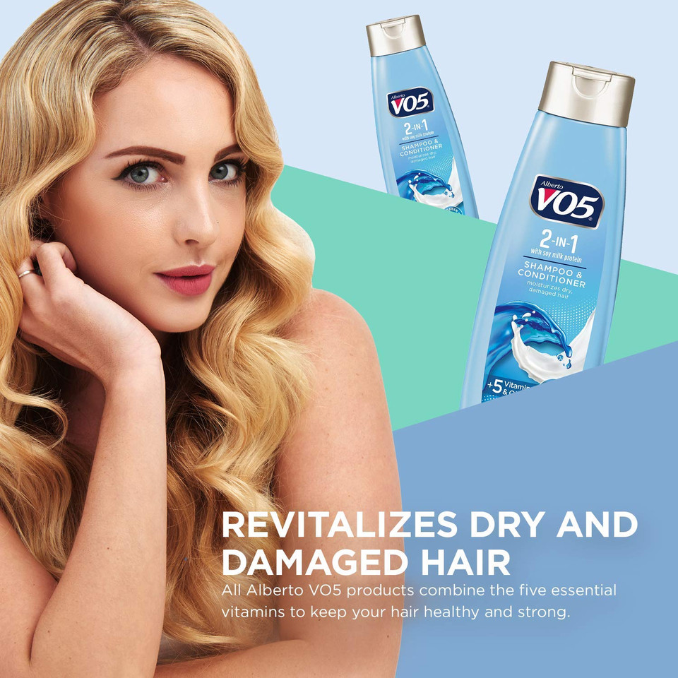 Vo5 Shampoo/Conditioner 2 In 1 Moisturizing 12.5 Oz Vo5 Shampoo/Conditioner 2 In 1 Moisturizing 12.5 Oz
