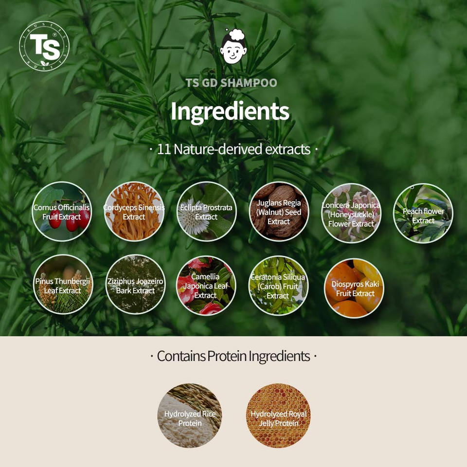 Ts Gd Shampoo For Girls | Korean Teen Shampoo With Upgraded Probiotics | Anti-Dandruff & Itchy Scalp Relief | Pink Peach Allergy-Free Fragrance | Sulfate-Free (13.53 Fl Oz, 400Ml)