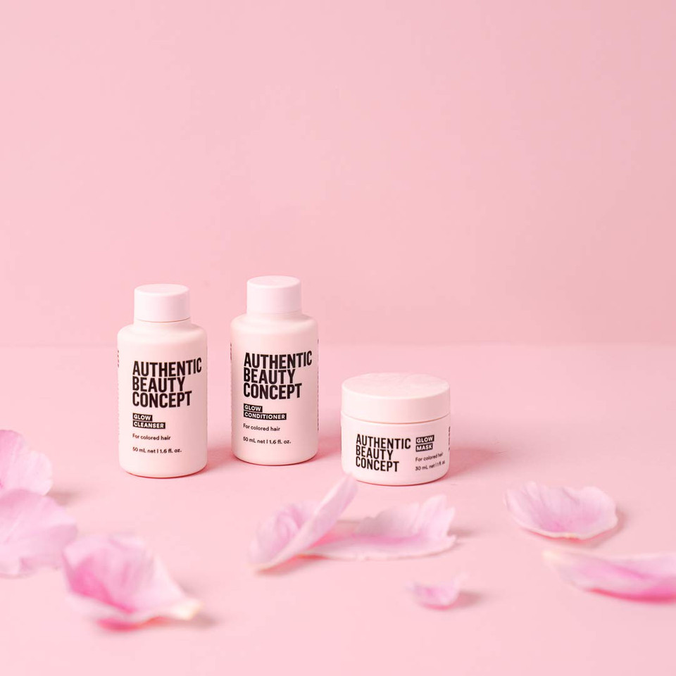 Authentic Beauty Concept Glow Conditioner | Color Treated Hair | Hydrates Color-Treated Hair | Vegan & Cruelty-Free | Silicone-Free