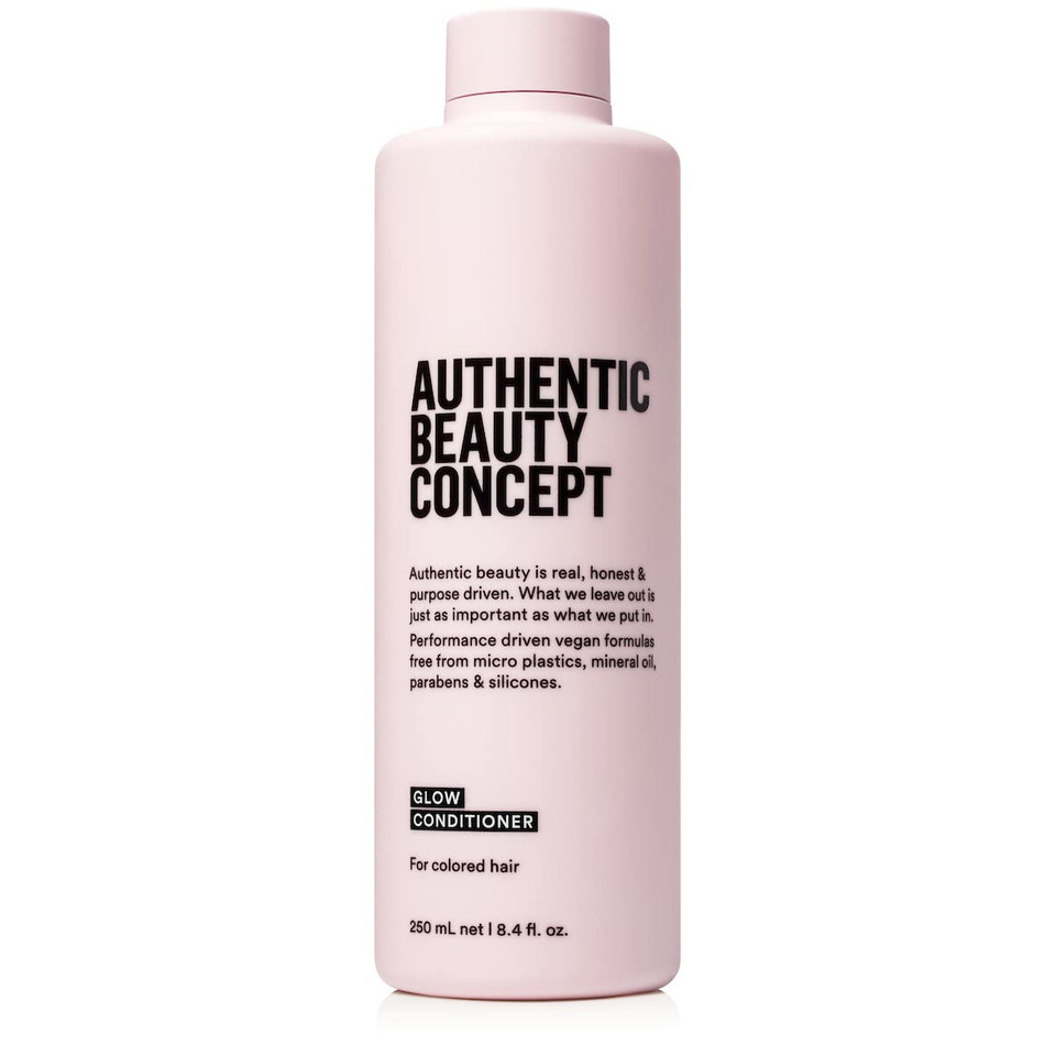 Authentic Beauty Concept Glow Conditioner | Color Treated Hair | Hydrates Color-Treated Hair | Vegan & Cruelty-Free | Silicone-Free