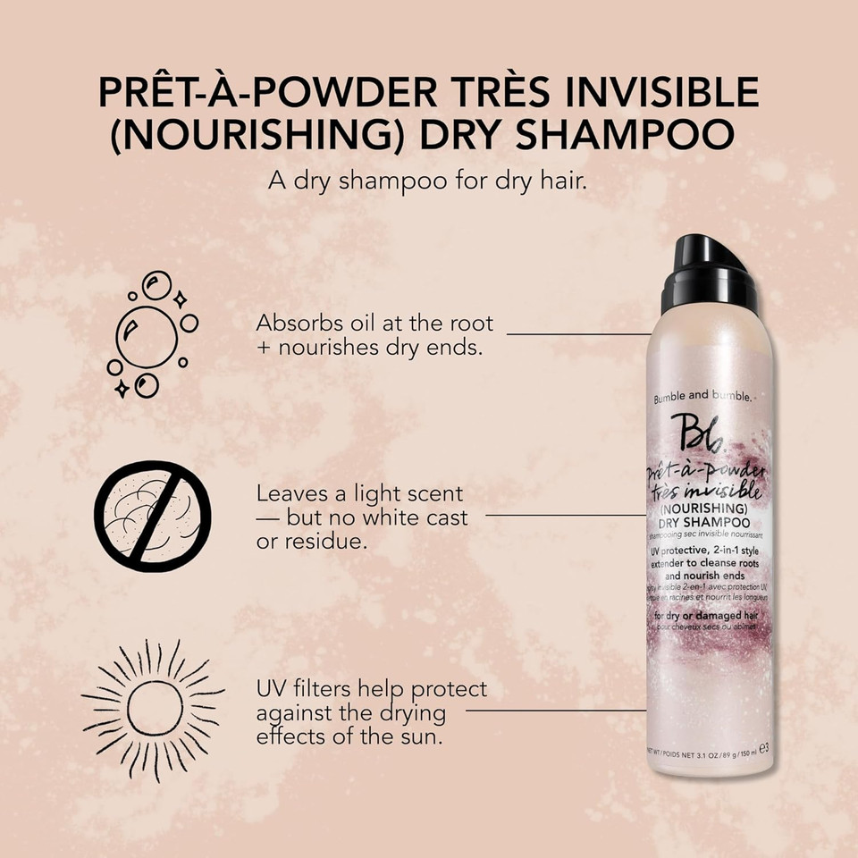 Bumble And Bumble. Prêt-À-Powder Très Invisible Nourishing Dry Shampoo
