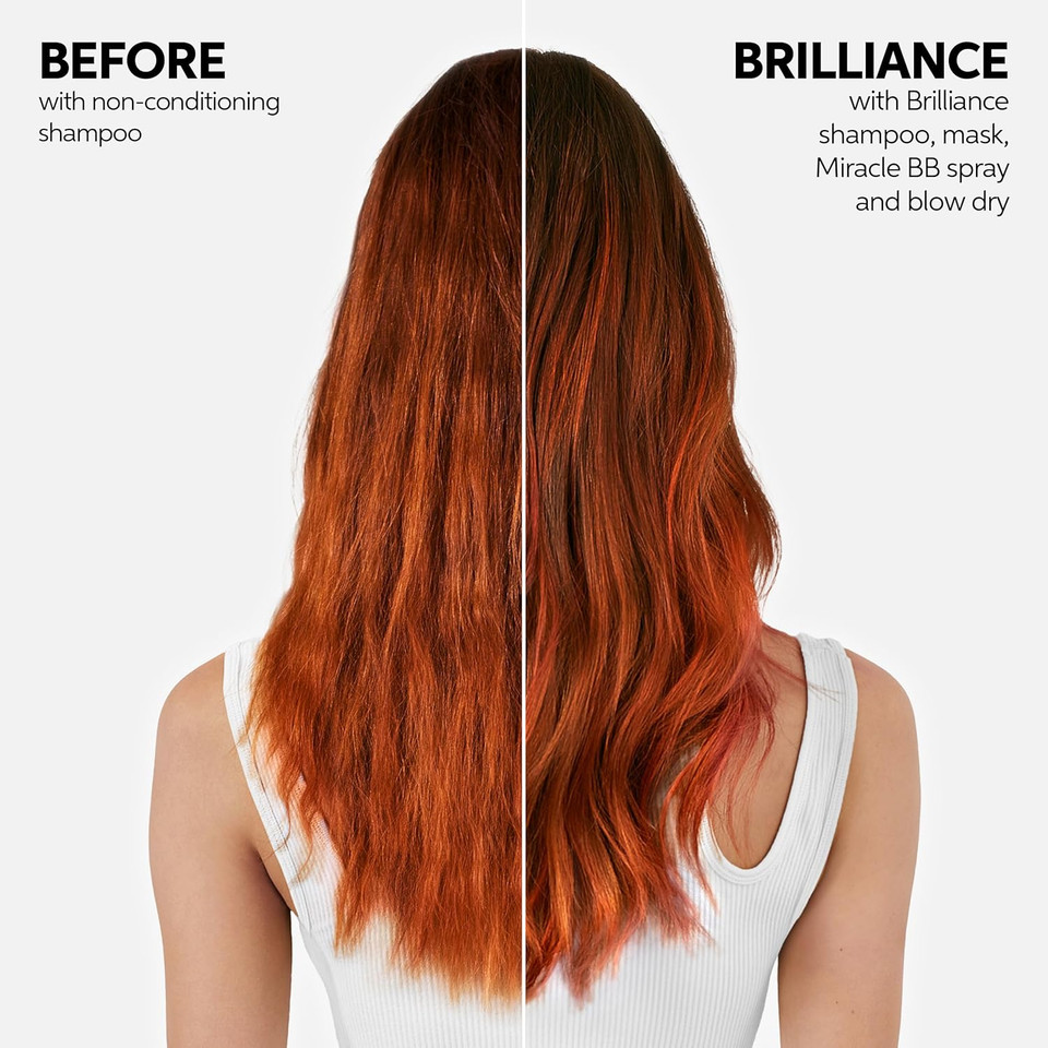 Wella Professionals Invigo Brilliance Shampoo For Fine/Normal Colored Hair, Intense Color Protection & Maintains Vibrancy, Formulated With Lime Caviar Wella Professionals Invigo Brilliance Shampoo For Fine/Normal Colored Hair, Intense Color Protection & Maintains Vibrancy, Formulated With Lime Caviar
