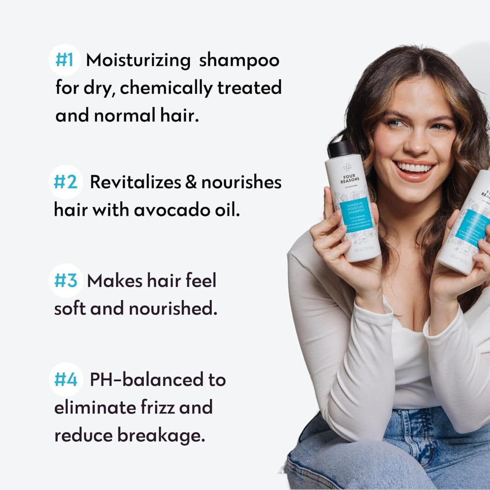 No Nothing Hair Repair Shampoo For Dry Damaged Hair - Fragrance Free - Fortified With Amino Acids 10.15 Oz