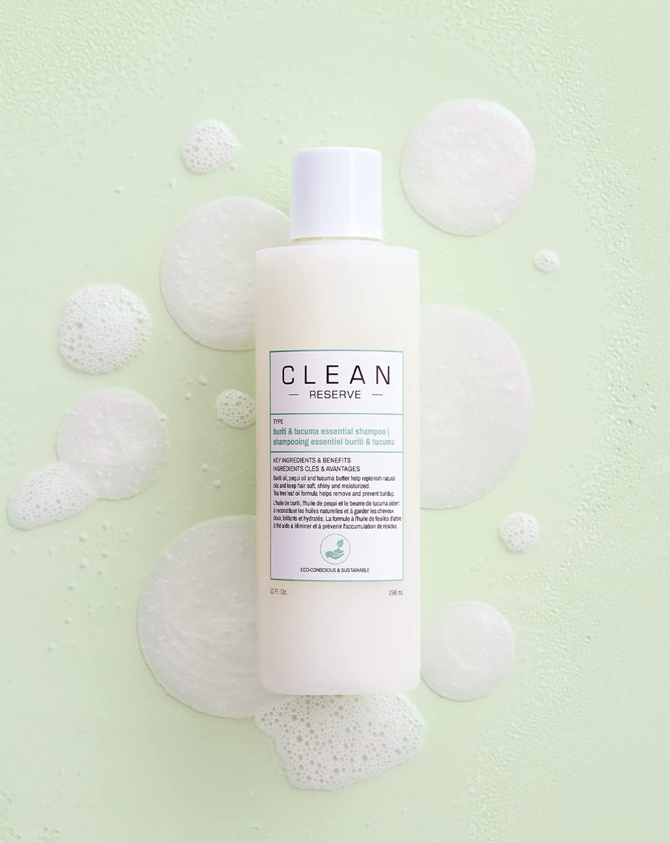 Clean Reserve Buriti & Tucuma Essential Hair Shampoo | Vegan