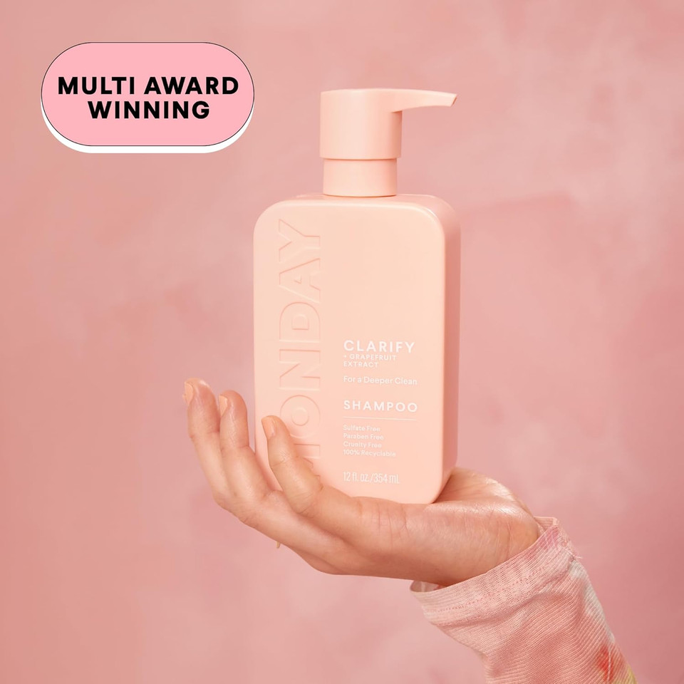 Mionday Haircare Clarify Conditioner With Grapefruit Extract, Coconut Oil, Shea Butter & Ceramides For Oily Hair Prone To Build-Up 354 Ml