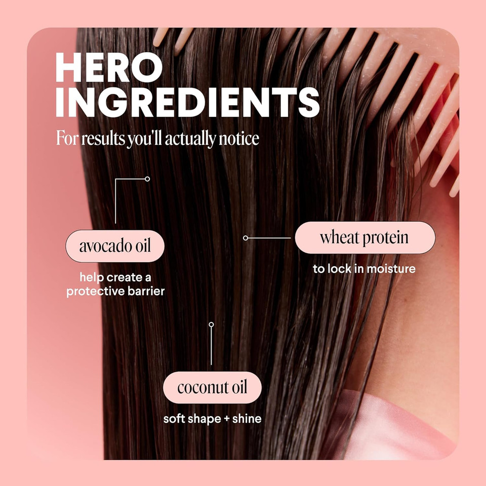 Monday Haircare Smooth Conditioner With Wheat Protein, Coconut Oil & Avocado Oil For Frizz-Prone Hair 354 Ml
