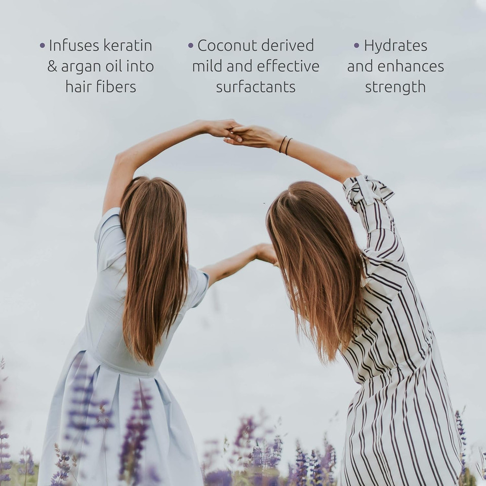 Balancing Conditioner Balances Moisture Levels & Intensifies Shine, Keratin, Collagen & Argan Oil Infused To Repair, Restore & Strengthen 33.8 Oz