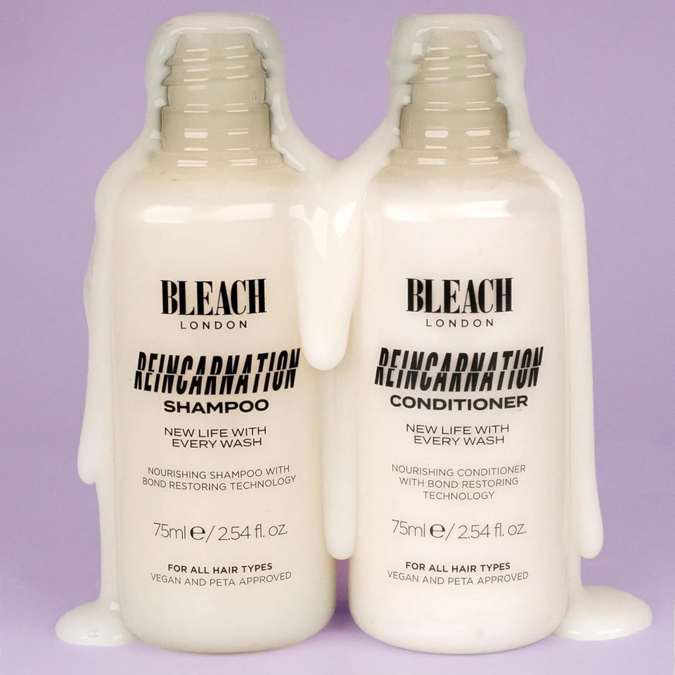Bleach London Reincarnation Bond Restoring Conditioner Mini (75Ml / 2.5Oz): Strengthening Daily Care For All Hair Types - Vegan & Peta-Approved, Paraben Free
