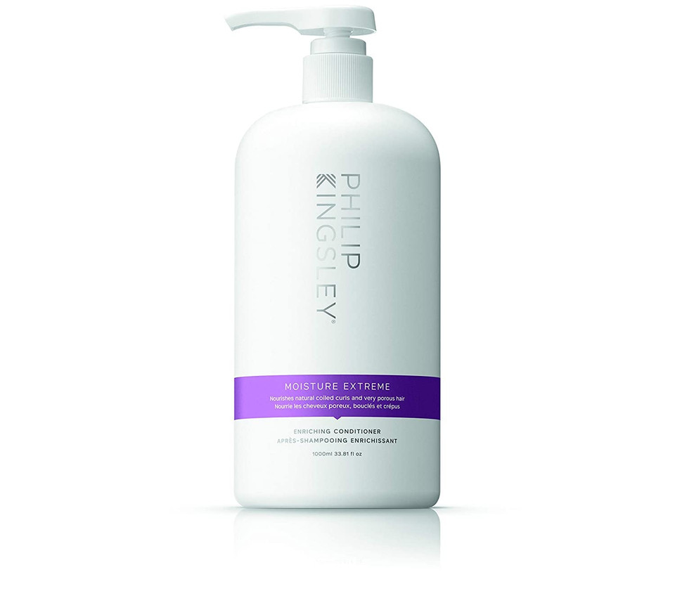 Philip Kingsley | Moisture Extreme Enriching Conditioner | For Curly, Dry, Damaged Hair | Moisturizes, Hydrates And Adds Shine| Detangles And Controls Frizz, Adds Shine | 2.53Oz