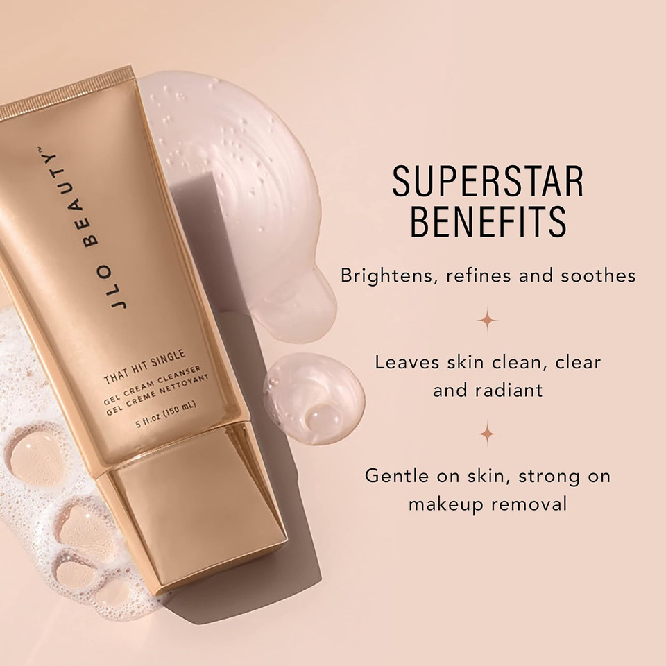 Jlo Beauty That Jlo Starter Kit | Includes Serum, Cleanser, And Cream, Gently Tightens, Clears, Brightens, And Hydrates For Smooth, Radiant Skin