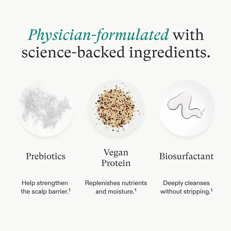 Nutrafol Shampoo, Cleanse And Hydrate Hair And Scalp, Improves Hair Volume, Strength And Texture, Physician-Formulated For Thinning Hair, Color Safe, Sulfate Free