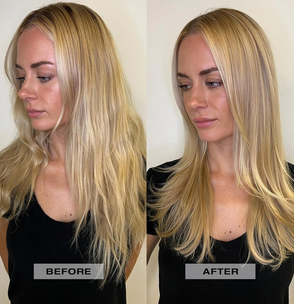 LAnza Healing Blonde Bright Conditioner, Formulated For Natural & Decolorized Blonde Hair - Boosts Shine & Brightness While Healing, With Sulfate-Free, Paraben-Free, Gluten-Free Formula