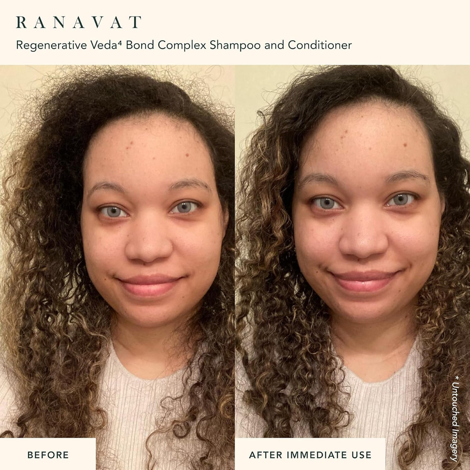 Ranavat Bond Repair Hair Conditioner - Moisturizing Conditioner For Hair Breakage Repair & Scalp Care - Silicone-Free Volumizing Conditioner For All Hair Types (8 Oz)