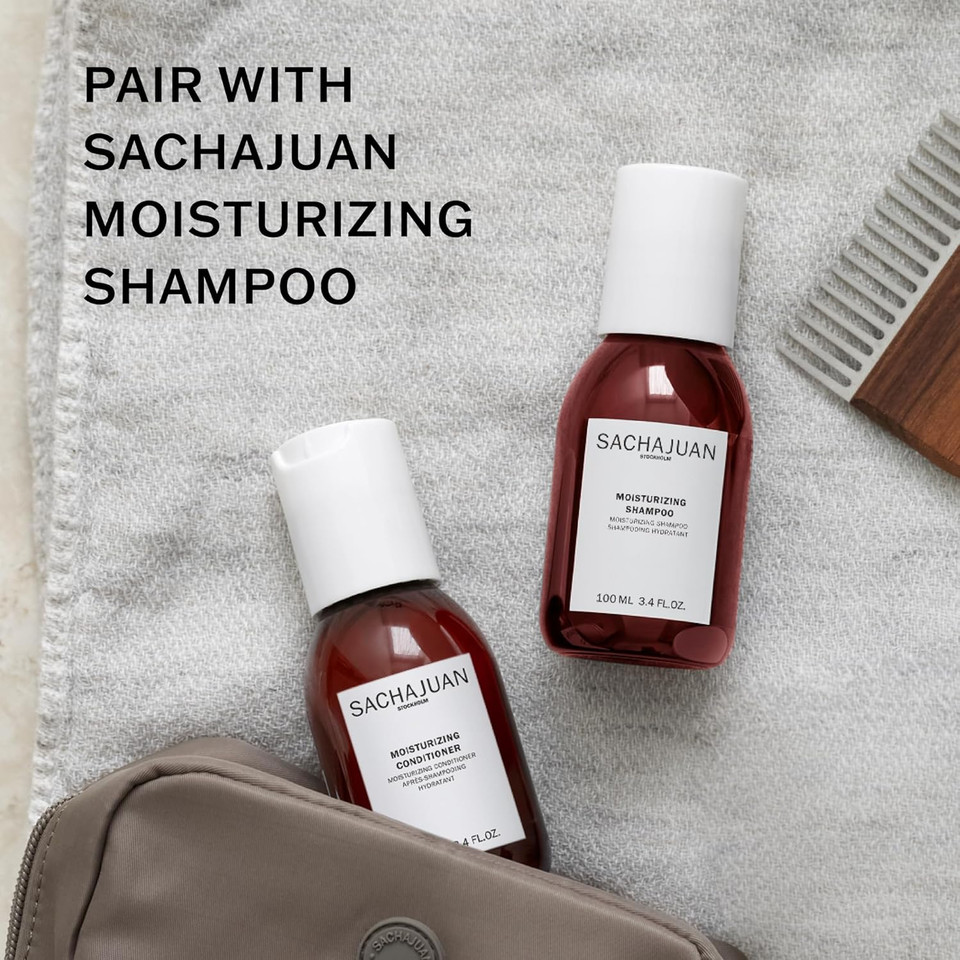 Sachajuan Moisturizing Conditioner, Repairs Damaged, Dry Bleached, Colored Hair, Moisture-Rich With Argan Oil