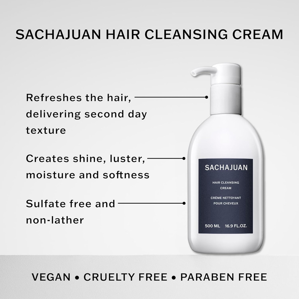 Sachajuan Hair Cleansing Cream 500 Ml / 16.9 Oz