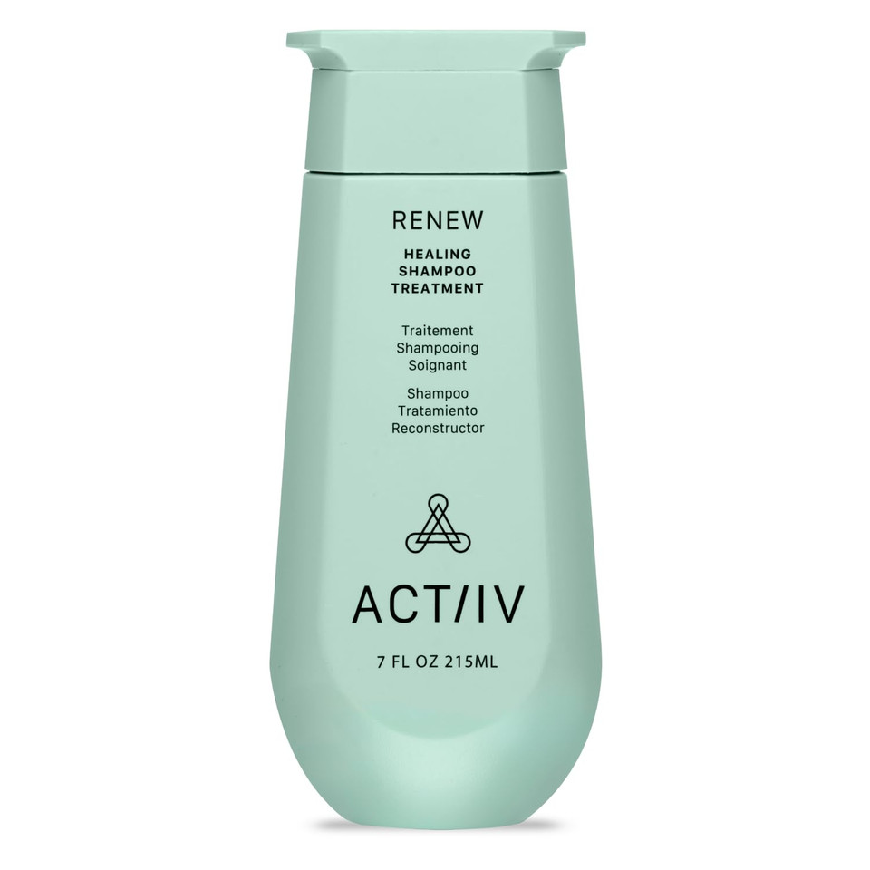 Actiiv Renew Healing Shampoo Treatment | Improved Hair'S Appearance, Promotes Scalp Health, Heals Damaged & Over-Processed Hair, Plant-Based, Color-Safe, Vegan, All Hair Types