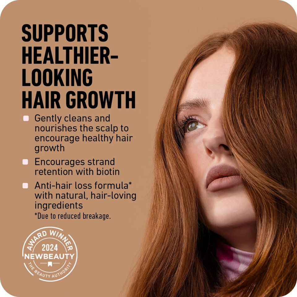 Boldify Thickening Shampoo - Rice Water For Thinning And Oily Hair - Volumizing Shampoo For Fine Hair, Weightlessly Removes Excess Oil - 8Oz