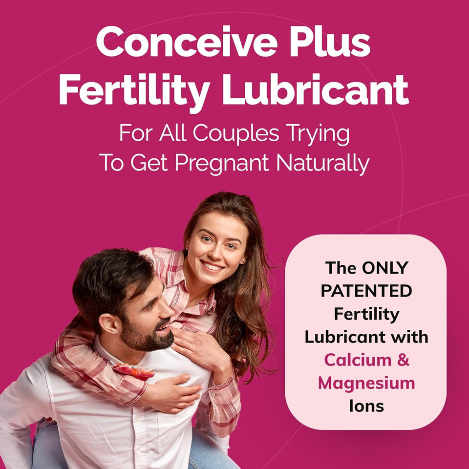 Conceive Plus Fertility Lubricant Travel Size - Sperm-Safe, Ph Balanced Personal Lubricant For Ttc Couples - Enhances Vaginal Health And Supports Fertility - 1 Fl Oz Conceive Plus Fertility Lubricant Travel Size - Sperm-Safe, Ph Balanced Personal Lubricant For Ttc Couples - Enhances Vaginal Health And Supports Fertility - 1 Fl Oz