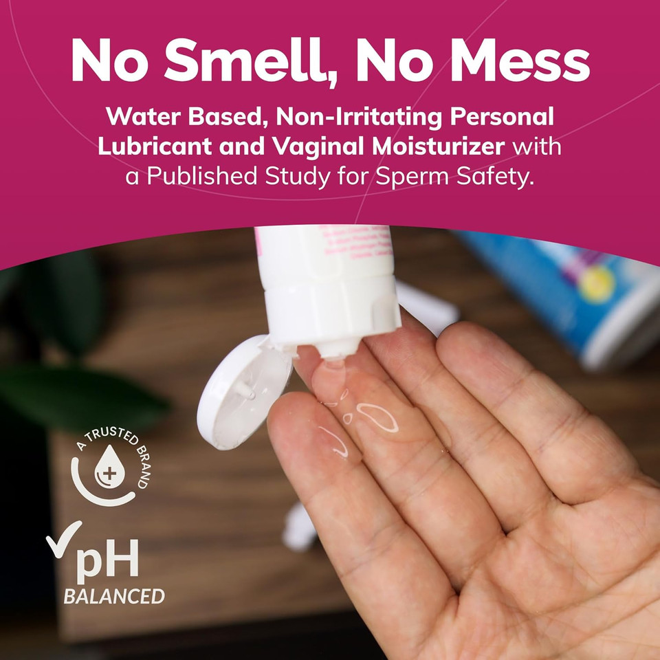 Conceive Plus Fertility Lubricant Travel Size - Sperm-Safe, Ph Balanced Personal Lubricant For Ttc Couples - Enhances Vaginal Health And Supports Fertility - 1 Fl Oz Conceive Plus Fertility Lubricant Travel Size - Sperm-Safe, Ph Balanced Personal Lubricant For Ttc Couples - Enhances Vaginal Health And Supports Fertility - 1 Fl Oz