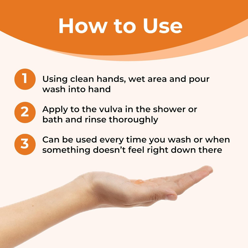 Femiclear Soothing Daily Feminine Wash - Feminine Care Wash For Itching & Irritated Skin, Feminine Hygiene Products, Essentials For Vaginal Health, Ph Balance For Women (6Fl Oz)