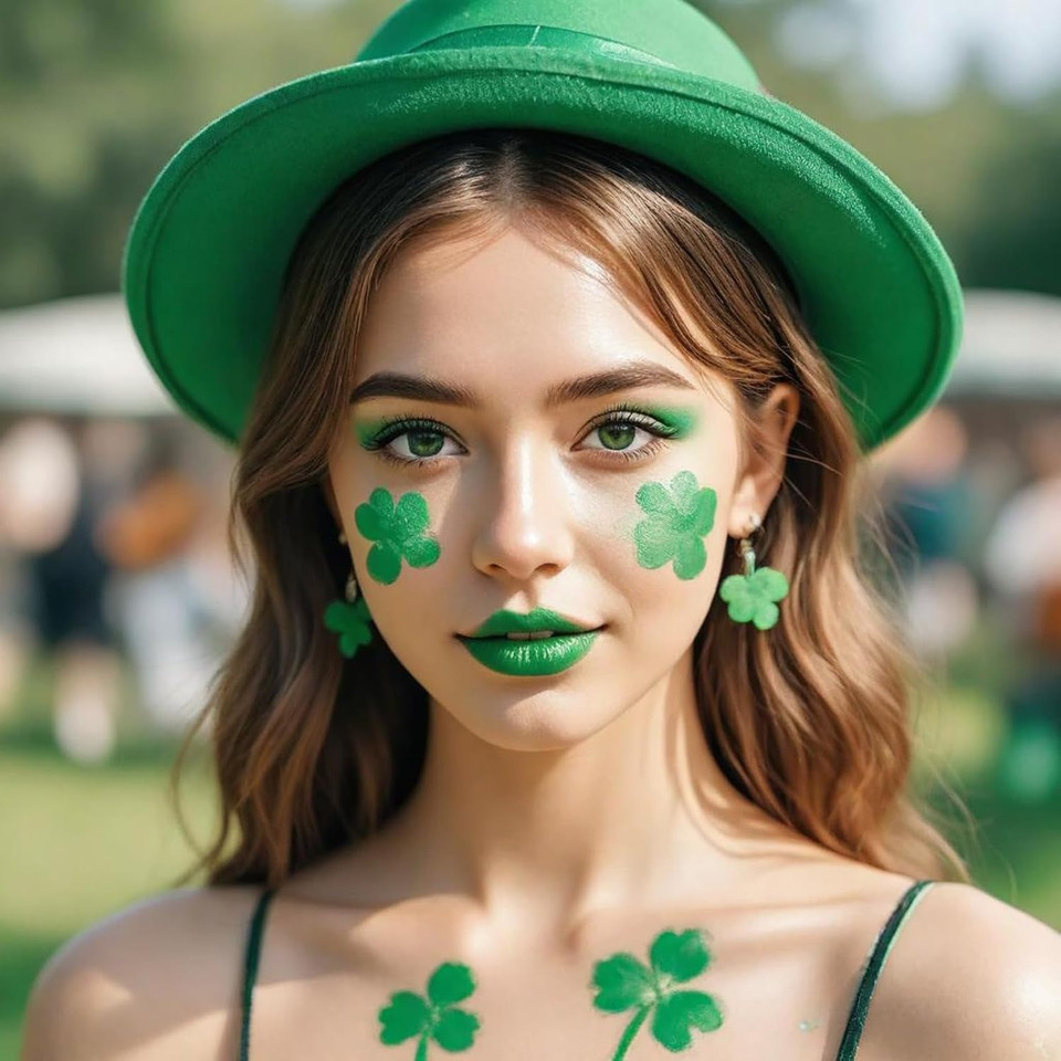 Mysense Clown Makeup Kit,Black White Red Face Body Hair Paint Stick,Water Based Temporary Hair Color,Non-Toxic Cream Facepaint For Adults And Children Halloween Sfx Zombie Vampire Skeleton Cosplay