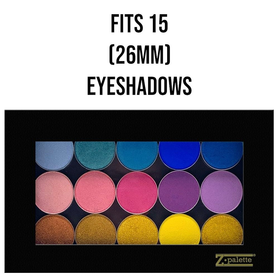 Deep Medium Magnetic Makeup Palette, Empty Magnetic Palette, Universal Magnet Makeup Palette For Eyeshadows, Powders, Customizable Beauty Organizer With Clear Window Deep Medium Magnetic Makeup Palette, Empty Magnetic Palette, Universal Magnet Makeup Palette For Eyeshadows, Powders, Customizable Beauty Organizer With Clear Window