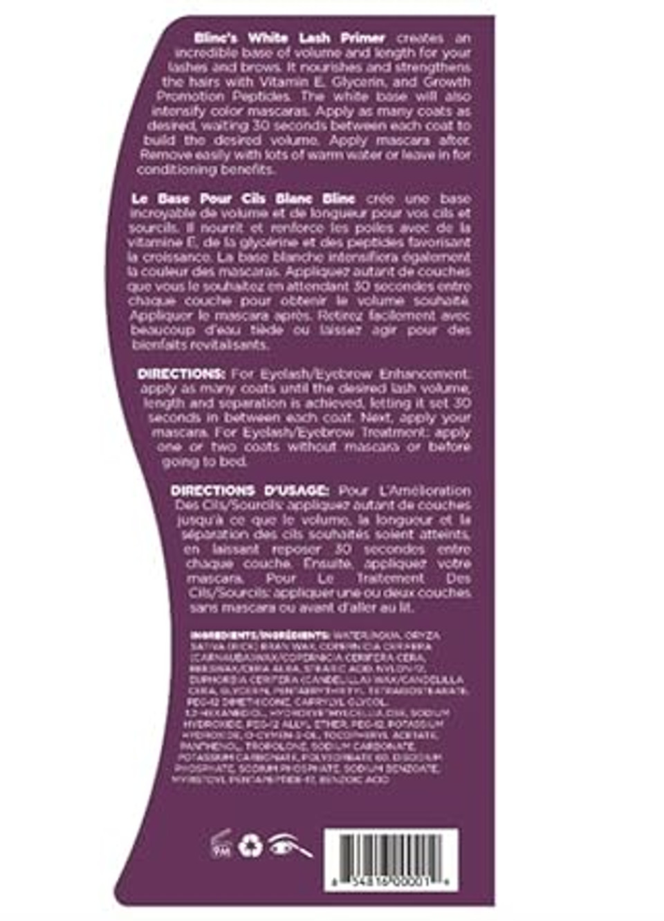 Blinc Blinc Lash Primer