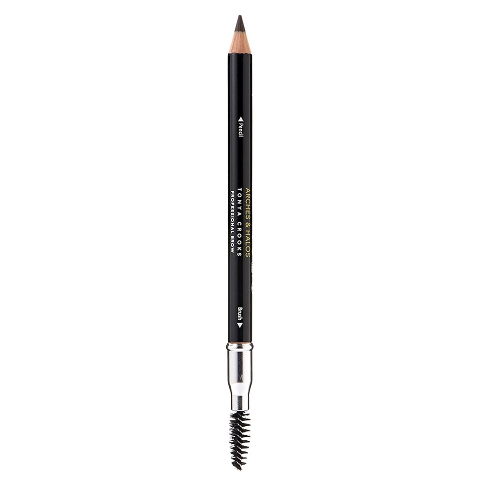 Arches & Halos Precision Brow Shaping Pencil - Double Sided Eyebrow Filler And Spoolie Brush - Creamy Texture For Shaping And Defining With Ease - Vegan, Cruelty Free - Mocha Blonde - 0.070 Oz