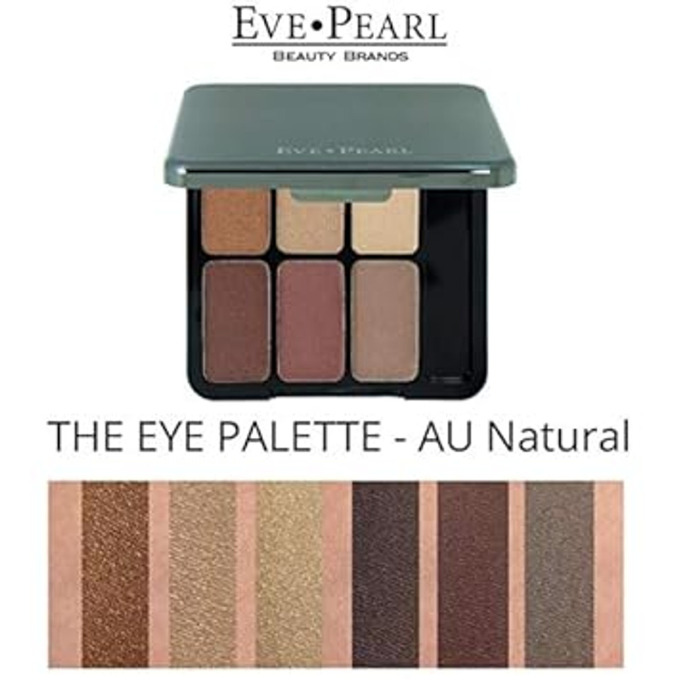 Eve Pearl Eyeshadow Palette Highly Pigmented Vitamin E Matte And Shimmer Eye Shadow Palette- Sapphire Eyes