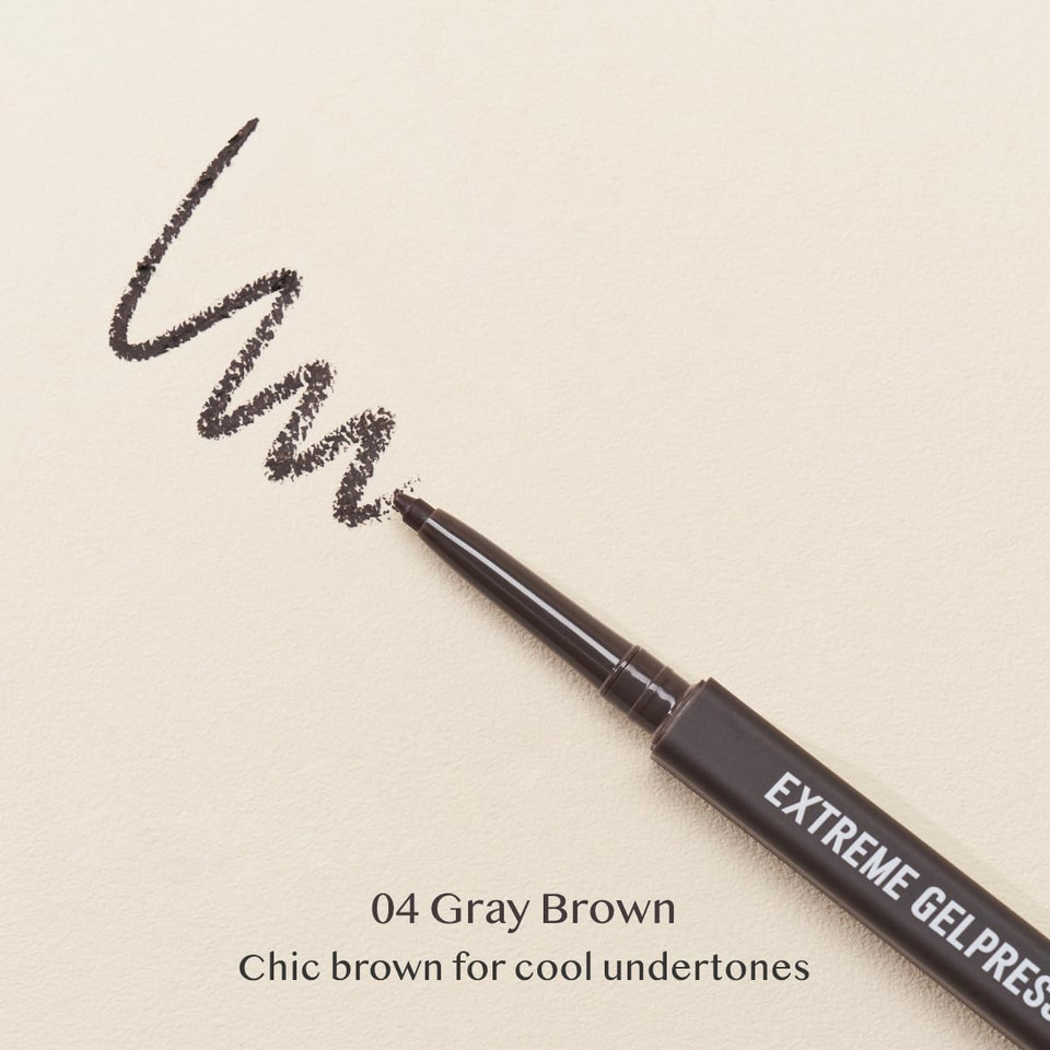Clio Extreme Gelpresso Pencil Eyeliner | Smudge-Proof, Waterproof, Long-Lasting, Long-Wear, 6 Cool And Warm Tone Shades, Ultra-Smooth, Creamy Formula (001 Black Brown (New))