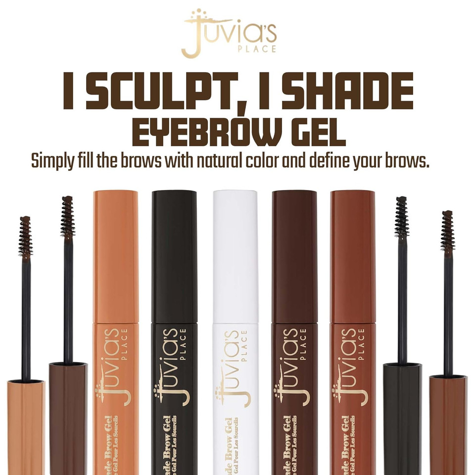 Juvia'S Place Isculpt Ishade Eyebrow Gel - Clear Waterproof Eyebrow Tint & Definer