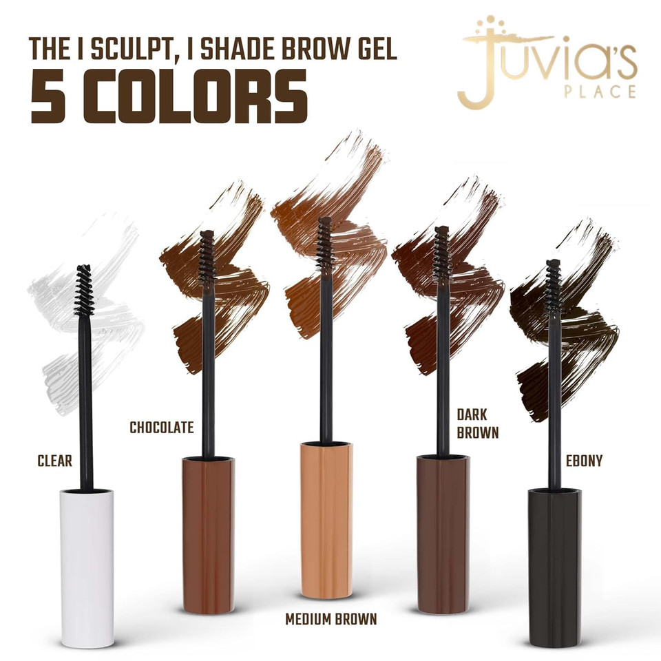Juvia'S Place Isculpt Ishade Eyebrow Gel - Clear Waterproof Eyebrow Tint & Definer