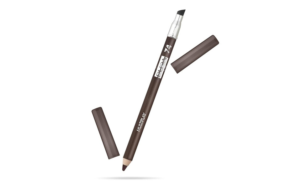 Pupa Milano Multiplay Eye Pencil - Creamy, Blendable Eyeliner With Smudge Tip - Create Long Wearing, Glamorous Intensity - Smooth And Lasting Color Liner For Waterline Or Lid - 17 Elm Green - 0.04 Oz