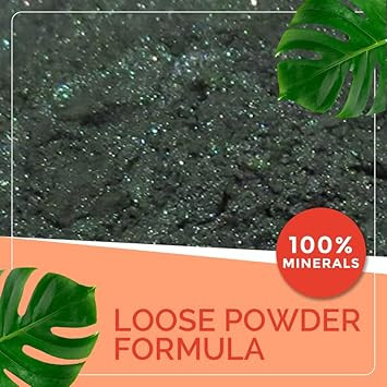 | Eyeshadow Mineral Pigments (Loose) - 3 G | Gluten-Free, Talc-Free & Paraben-Free | Dark Forest Green | $ Can'T Buy It