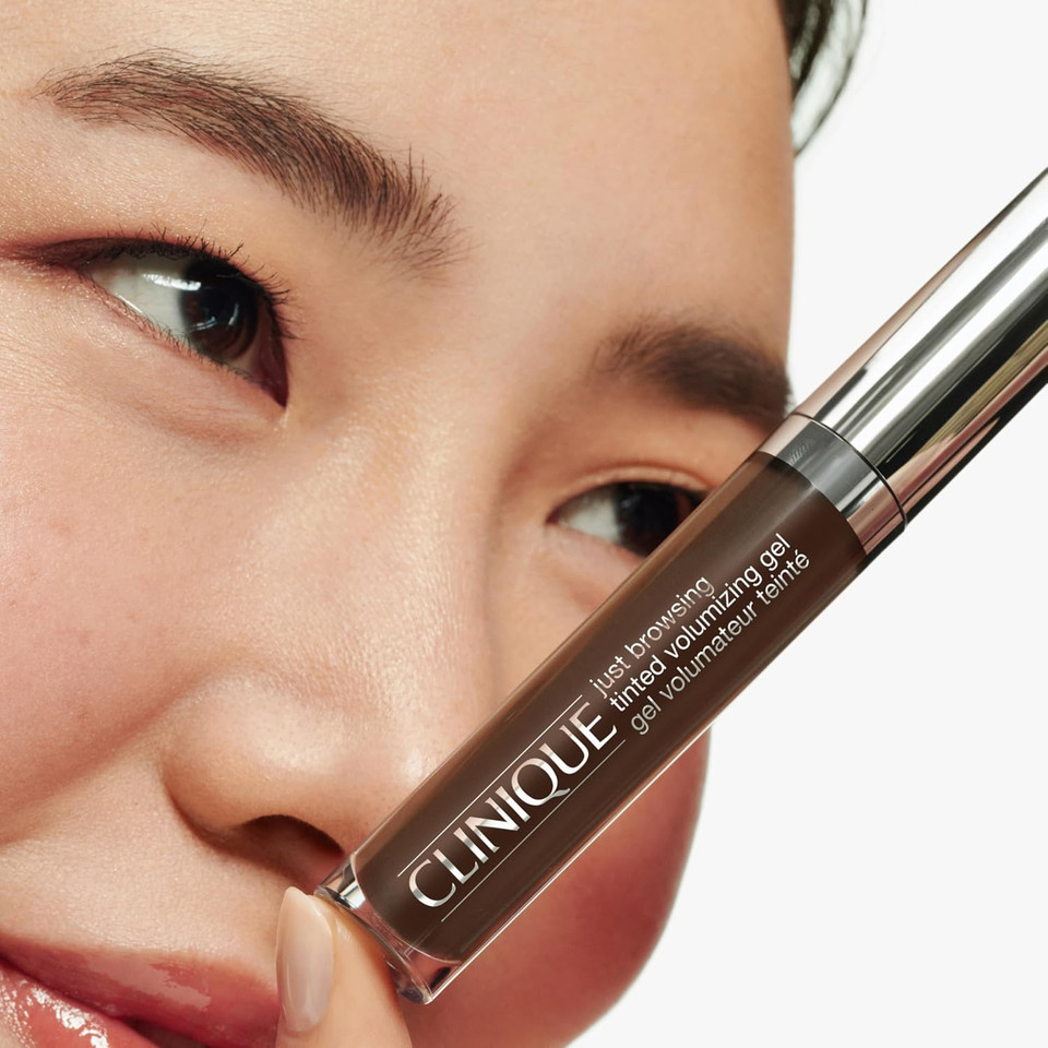 Clinique Just Browsing Tinted Volumizing Gel | Waterproof + Smudgeproof | Non-Clumping + Non-Flaking