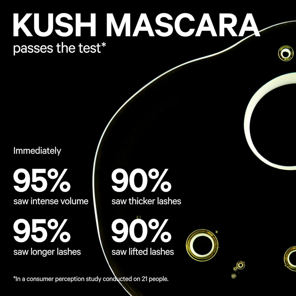 Milk Makeup Kush Mascara  Volumizing Mascara For Thicker, Fuller, High-Volume Lashes From Root To Tip  Clean, Vegan, Conditioning Formula