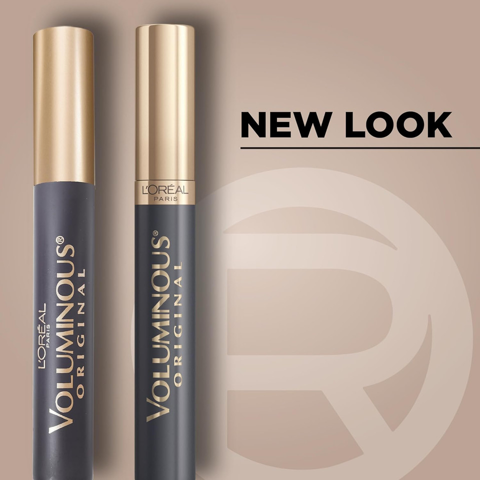 LOreal Paris Makeup Voluminous Original Volume Building Waterproof Mascara, Carbon Black, 0.23 Fl Oz