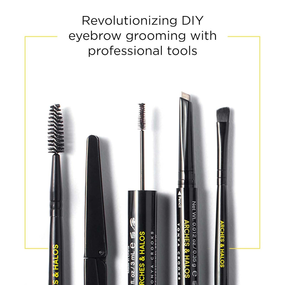 Arches And Halos Fine Bristle Tip Pen - Eyebrow Pencils For Women - Vegan Brow Pencil - Smudge-Proof, Buildable Formula - Espresso - 0.02 Oz