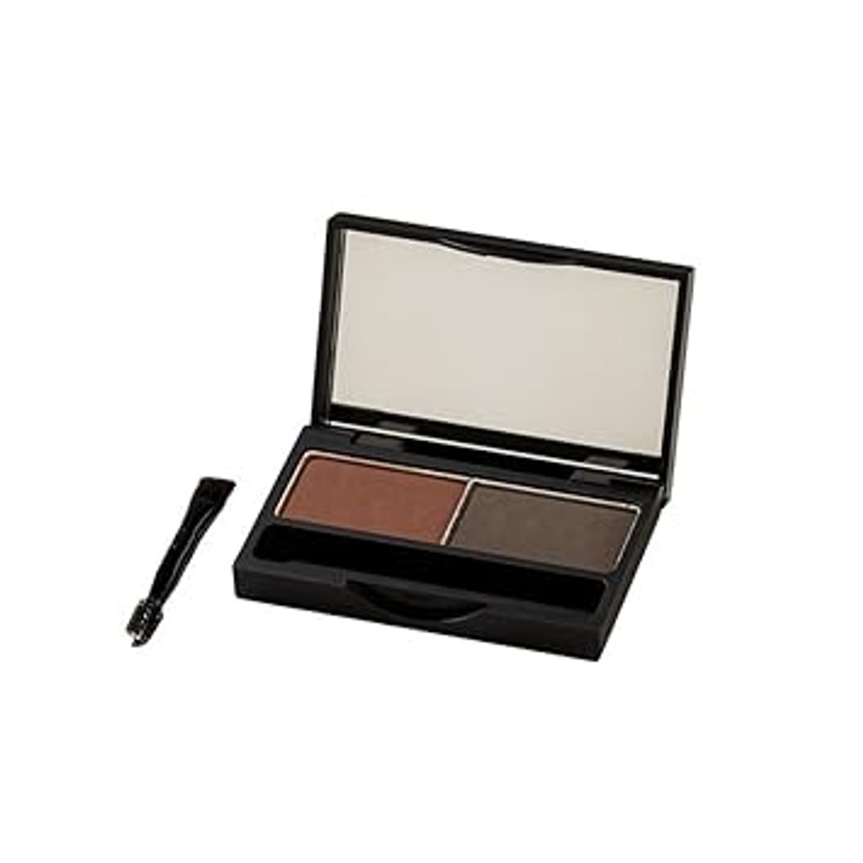 Armaf Beauté Enchanting Brow Eyebrow Duo - Dual Tone Kit For Easy Application, Natural Look, Eyebrow Powder | Cappuccino
