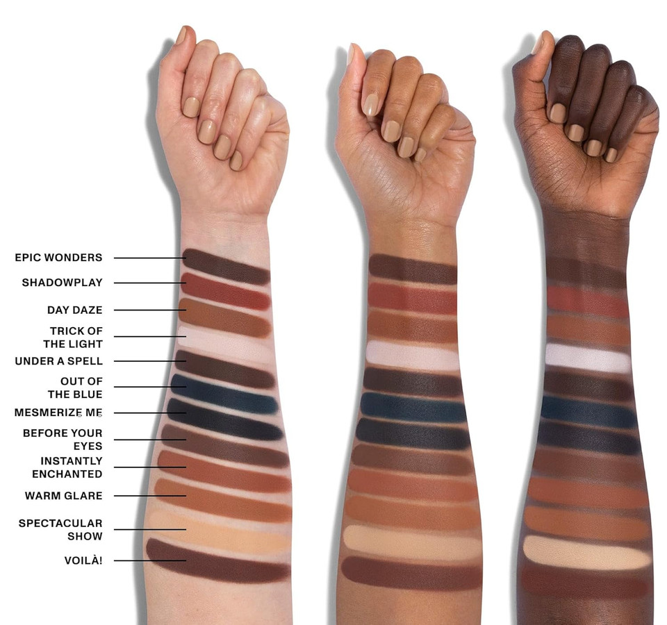 Morphe 35Mi Magic Mirror Artistry Palette - Makeup Palette With Matte & Shimmer Shades - Made To Build, Blend & Layer Flawlessly For Everyday, Versatile Makeup Looks (1.98 Oz)