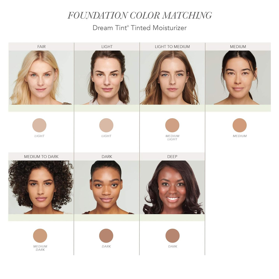 Jane Iredale Dream Tint, Lightweight Tinted Moisturizer With Spf 15, Provides Sheer Coverage, For All Skin Types, Vegan & Cruelty-Free Makeup