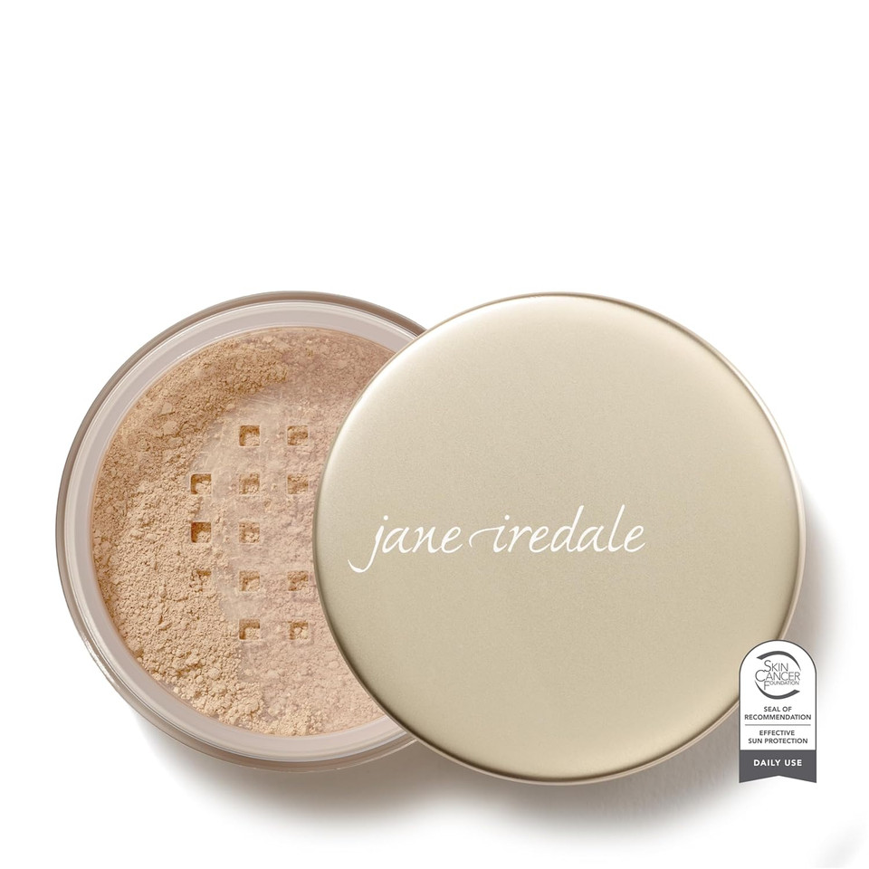 Jane Iredale Amazing Base Loose Mineral Powder, Luminous Foundation With Spf 20, Oil Free, Talc Free & Weightless, Vegan & Cruelty-Free Makeup