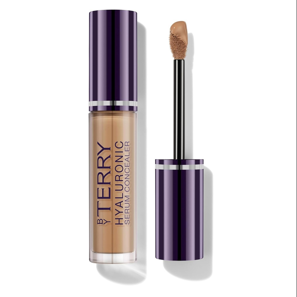 By Terry Hyaluronic Serum Concealer, Radiant & Hydratingskincare-Infused Concealer, Buildable Coverage, Vegan, Amber Nude