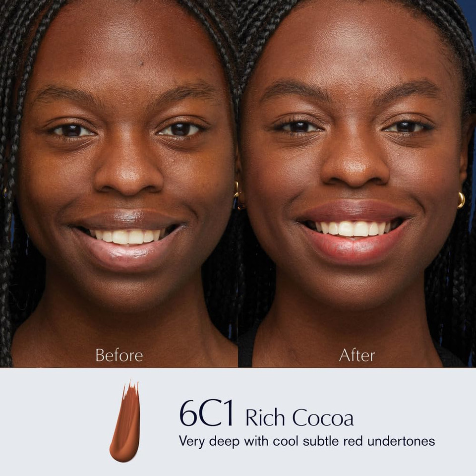 Estée Lauder Double Wear Stay-In-Place 24-Hour Long-Wear Matte Foundation Makeup, 1 Fl Oz