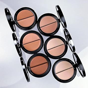 Eve Pearl Dual Salmon Concealer Full Coverage Under Eye Concealer Smooth Skin Treatment Brighten Makeup Hydrate Skincare (Tan)