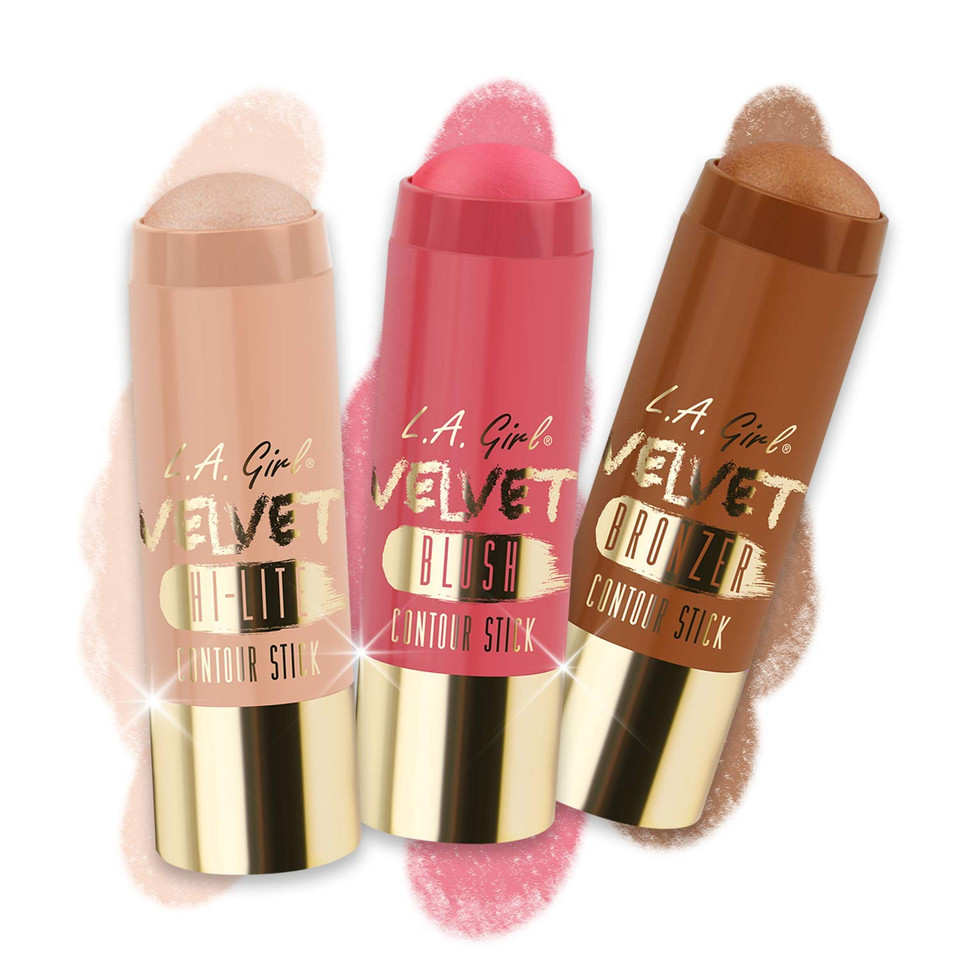 L.A. Girl Velvet Contour Stick, Plume Gcs586