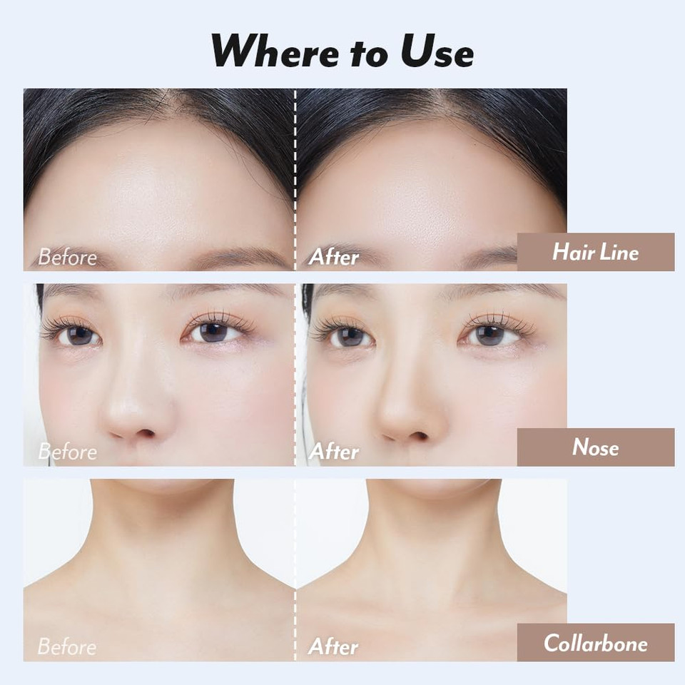 I'M Meme Highlighter - I'M Multi Stick 001 Champagne Gold | Easy Blending, Matte Finish, Suitable For Beginners, Lightweight Formula, Daily Use, Natural Blur Effect, 0.24 Oz