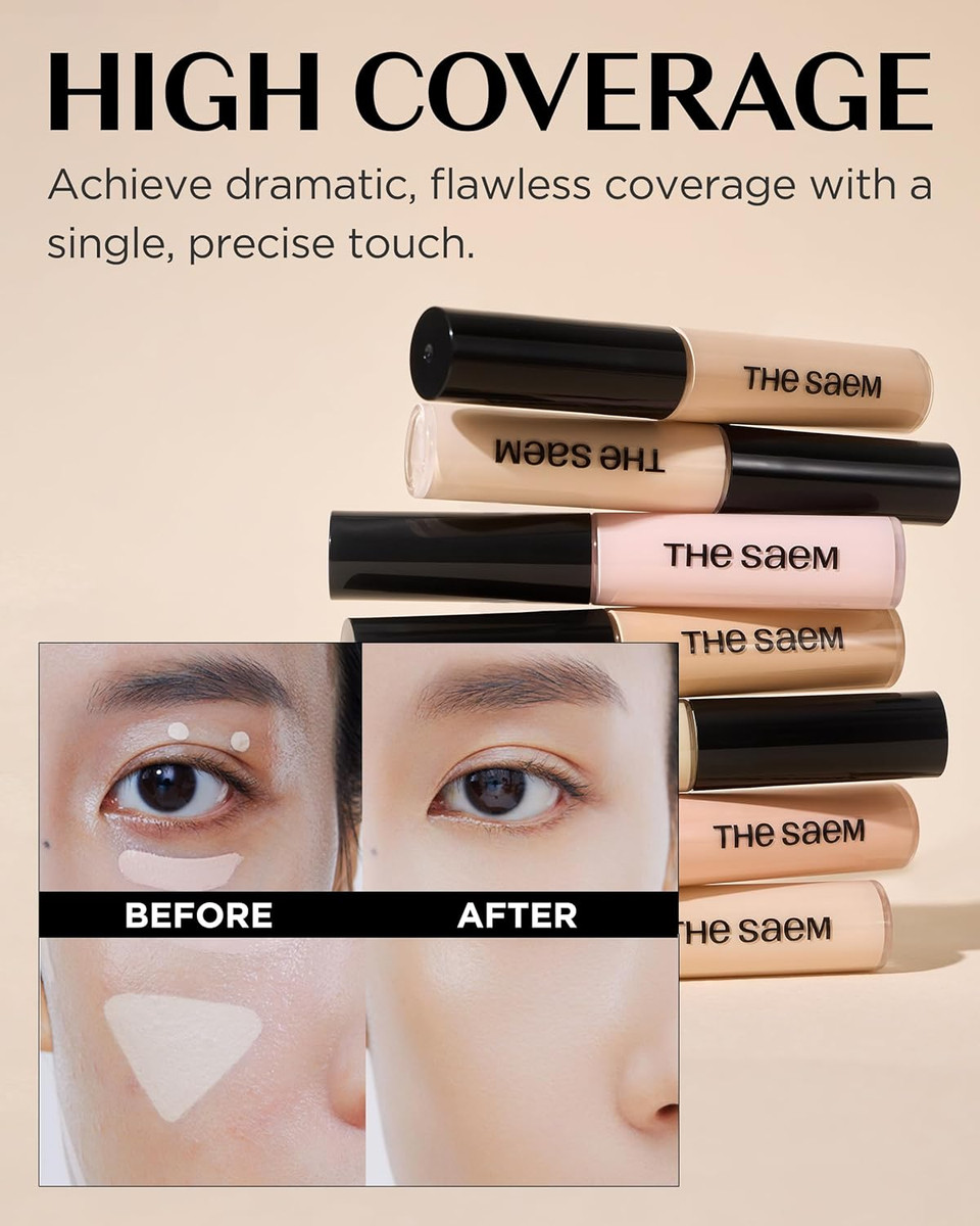 Thesaem Cover Perfection Tip Concealer 6.5G (# Contour Beige) - Countouring Conealer, Hairline & Sides Of Nose & Cheek Bones Thesaem Cover Perfection Tip Concealer 6.5G (# Contour Beige) - Countouring Conealer, Hairline & Sides Of Nose & Cheek Bones