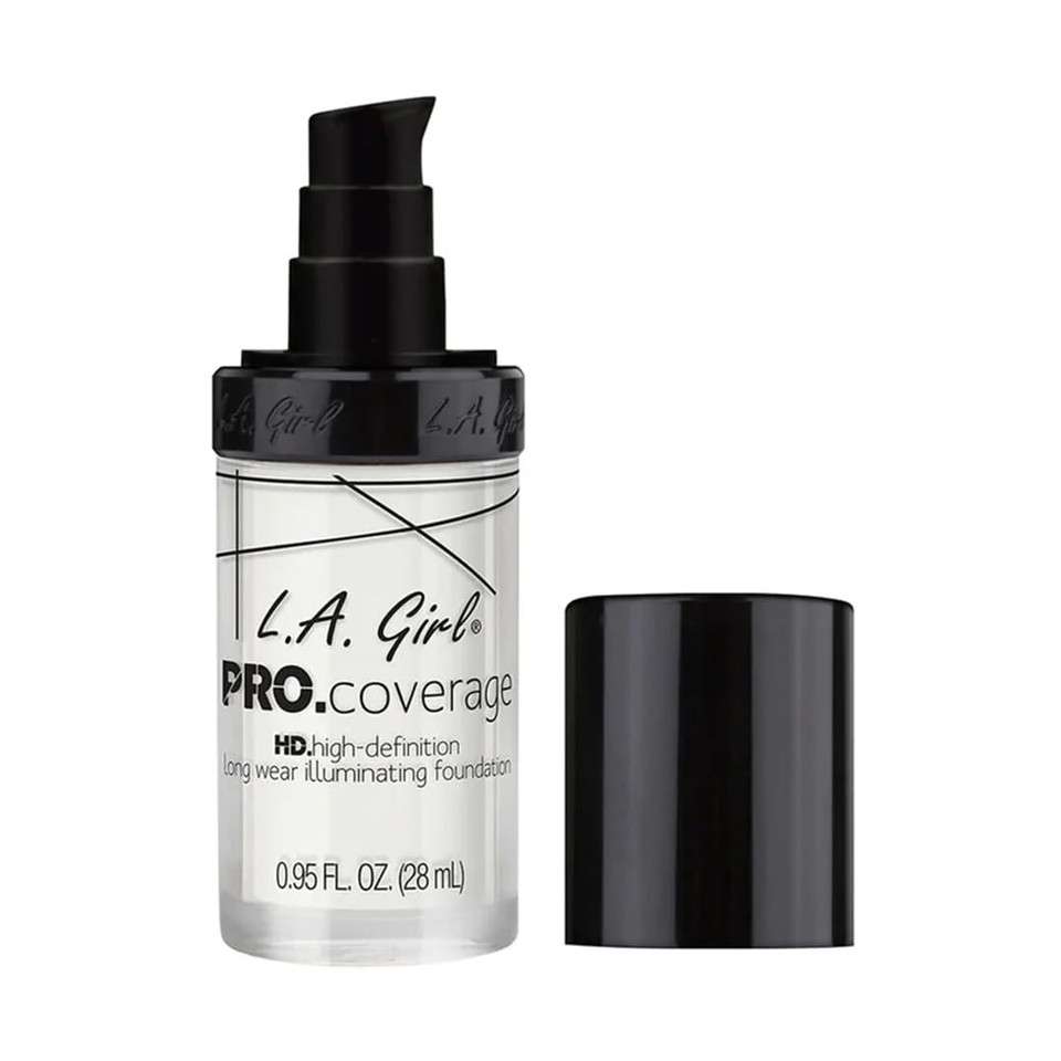 L.A. Girl Pro Coverage Liquid Foundation, Beige, 0.95 Fl Oz